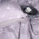 Простынь на резинке MirSon 80x200+25 см 00-3 Grey Dandelions поплин (2200009701764) - изображение 5
