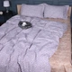 Простынь на резинке MirSon 150x200+25 см 00-4 Geometry Beige поплин (2200009703126) - изображение 1