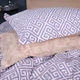 Простынь на резинке MirSon 120x200+25 см 00-4 Geometry Beige поплин (2200009703089) - изображение 6