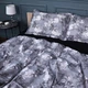 Простынь на резинке MirSon 90x190+25 см 00-8 Black Flowers поплин (2200009708107) - изображение 2