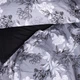 Простынь на резинке MirSon 140x190+25 см 00-8 Black Flowers поплин (2200009708169) - изображение 5