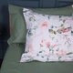 Простынь на резинке MirSon 140x190+25 см 00-9 Birds and Flowers поплин (2200009709425) - изображение 7