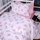 Простынь на резинке MirSon Poplin Line Kids 04 Cats 100x200 см (2200009714436) - изображение 3