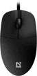 Mysz Defender Azora MB-241 LED USB Black  52241 (4745090825305) - obraz 1