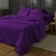 Комплект постельного белья Mirson Евро 200х220 см №19-3424 Sunset Purple Микросатин Premium (2200010918489) - изображение 4