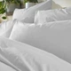 Простынь MirSon полуторная 150x220 см Soft Elegance №18-0000 White Микросатин (2200010915549) - изображение 3