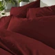 Комплект постельного белья Mirson Евро 200х220 см №19-1655 Garnet Микросатин Premium (2200010917963) - изображение 3