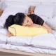 Подушка ортопедическая MirSon Стружка Memory №4181 Satin Stripe 30-0003 Intense Yellow Kiddy 50х29х8 см (2200006423959) - изображение 3