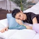 Подушка ортопедическая MirSon Стружка Memory №4213 Delicate satin 0845 Blue Wave Kiddy 50х29х8 см (2200006424284) - изображение 2