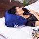 Подушка ортопедическая (стружка Memory) MirSon №4149 Delicate Satin 4052 Ocean 49х32х10.5 см (2200006423638) - изображение 3