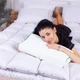 Подушка ортопедическая (стружка Memory) MirSon №4224 Green Nature Julia 58х40х10.5 см (2200006424390) - изображение 4