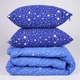 Набор MirSon №1236 СоІог Fun Line Одеяло зимнее King Size 220х240 см 17-0432 Milky Way Tencel + Две подушки 50x70 см (2200010876871) - изображение 4