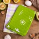 Набор вафельных полотенец Mirson №609 - Light green 2 шт 30х50 см (2200006737087) - изображение 1