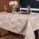 Скатерть MirSon Жаккард №301 Jacquard Olive 170x280 см (2200006739197) - изображение 1