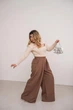 Брюки палаццо 4417022 Капучино 52-54 - изображение 12