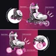 Роликовые коньки Neon Combo Skates Сайбер (Размер 30-33) nt30p4 - изображение 7