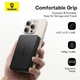 Повербанк с беспроводной зарядкой MagSafe Baseus Airpow Ⅱ Qi2 Magnetic Power Bank 10000mAh 22.5W USB/Type-C/Qi черный - изображение 5