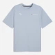 Футболка бавовняна довга чоловіча Puma Bmw Mms Ess+ Logo Tee 63251615 S Blue Wash з принтом (4067984323736) - зображення 3