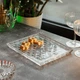 Блюдо для закусок Lirmartur скляне 24,5*20,5*2 см - зображення 4