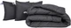 Набор MirSon №1070 СоІог Fun Line Одеяло зимнее Односпальное 140х205 см 17-0611 Stripe Black Thinsulate + Две подушки 50x70 см (2200010871456) - изображение 1
