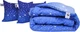 Набір MirSon №1236 Сolor Fun Line Ковдра зимова Полуторна 155х215 см 17-0432 Milky Way Tencel + Дві подушки 50x70 см (2200010876840) - зображення 1