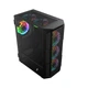 Корпус для ПК 1stPlayer XF BK 4F7 ARGB MidiTower ATX MicroATX MiniITX без блока живлення Black (XFBK4F7) - зображення 4