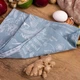 Полотенце рогожа-полупанама Mirson №211 Green birds 45х90 см (2200006738923) - изображение 3