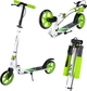 Hulajnoga miejska Nils Extreme HM0180 White-Green (5907695555448) - obraz 3