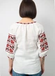 Вышиванка женская Narodnyy Butik Ломанная Ветка белый лен 1020 46 - изображение 2