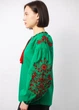 Женская вышиванка Narodnyy Butik зеленый хлопок 1017.1 48 - изображение 3