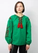 Женская вышиванка Narodnyy Butik зеленый хлопок 1017.1 48 - изображение 4