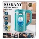 Электрочайник Sokany SK-SH-1071 на 2.3 л 2000 Вт голубой - изображение 9