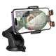 Автотримач для телефона з БЗП HOCO HW34 Blue whale 3-axis linkage wireless fast charging car holder(center console) - зображення 3