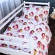 Простынь на резинке MirSon Kids Time 17-0704 Принцеса та Єдиноріг 70х130 см высота 10 см Бязь (2200010502886) - изображение 3