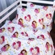 Простынь на резинке MirSon Kids Time 17-0704 Принцеса та Єдиноріг 80х160 см высота 10 см Бязь (2200010502879) - изображение 2