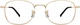 Компьютерные очки Mijia Anti-Blue Titanium Glasses (HMJ06LM) золотистые - изображение 1