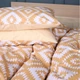 Комплект постельного белья MirSon Двуспальный 175х210 см 17-0729 Golden Geo Zebra Бязь (2200010822571) - изображение 4