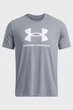 Чоловіча сіра футболка UA SPORTSTYLE LOGO UPDATE SS Under Armour MD 1382911-036 - изображение 3