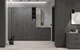 Шафа Metkas Home A007 800 x 420 x 2300 мм ЛДСП Антрацит (MA007-A) - зображення 3