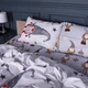 Простынь MirSon полуторная 150x220 см 17-0676 Holiday Magic Бязь (2200010215304) - изображение 5