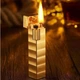 Запальничка бензинова Lighter R09A Gold в подарунковій упаковці - зображення 1