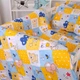 Простынь MirSon Бязь 20-0038 Cute animals 150х220 см (2200010284348) - изображение 2