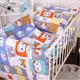 Простынь MirSon Бязь 20-0039 Zoo alphabet 150х220 см (2200010284416) - изображение 2