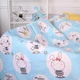 Комплект постельного белья Mirson Семейный 2 x 143 x 210 см 20-0044 Cats and Bunnies Бязь (2200010273694) - изображение 3
