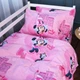 Комплект постельного белья MirSon Kids Time 110x140 см 17-0703 Hello Minnie Бязь (2200010500035) - изображение 2