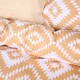Пододеяльник MirSon полуторный евро 160x220 см 17-0729 Golden Geo Zebra Ranforce Elite (2200010822762) - изображение 1