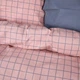Простынь MirSon Ranforce Elite 17-0731 Pink & Gray Plaid 150х220 см (2200010823936) - изображение 4