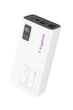 УМБ повербанк Y-Kryptone GT-33 30000 mAh QC3.0 22.5W Fast Charge White - зображення 1
