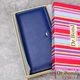 Великий жіночий гаманець Rainbow з натуральної шкіри DR. BOND PR-210302-34620 синій - зображення 6