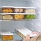 Набор контейнеров для хранения спагетти и сыпучих продуктов, 3 х 1.1 л, герметичная гибкая крышка, штабелируются - изображение 7